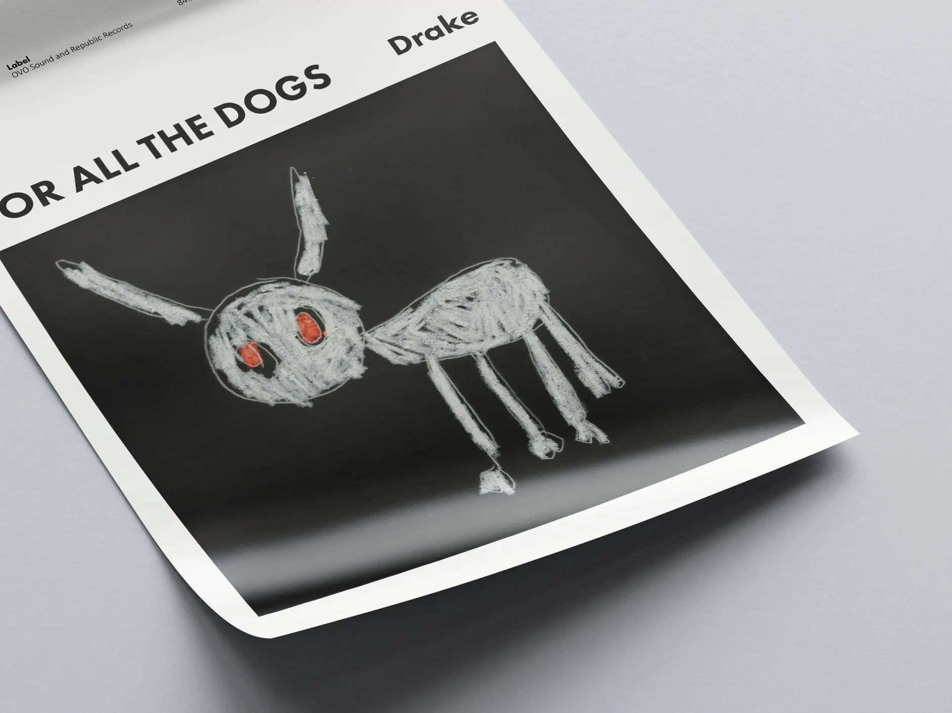 Drake Digital Poster Set - Views Album Cover - Printable Drake Album - Drake Poster Scorpion Print - for All the Dogs Poster - Gift for Him