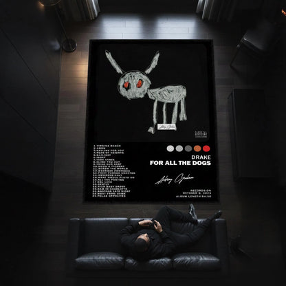 Drake Album Cover Rug, Album Cover Rug, Indoor Rug, Area Rugs, Living Room Rugs, Album Cover Poster,Drake Track List,Music Poster,Music Rugs