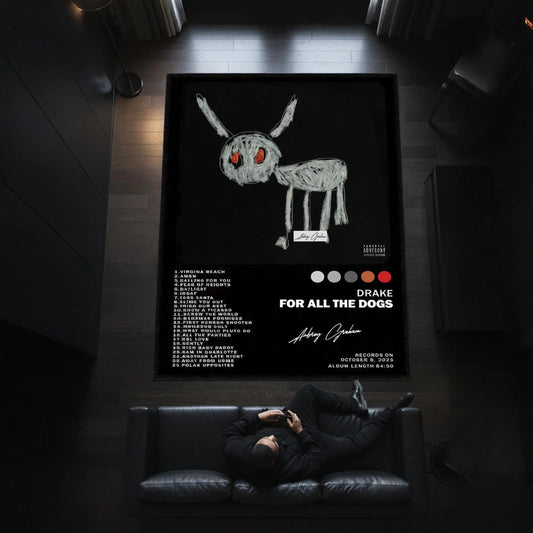 Drake Album Cover Rug, Album Cover Rug, Indoor Rug, Area Rugs, Living Room Rugs, Album Cover Poster,Drake Track List,Music Poster,Music Rugs