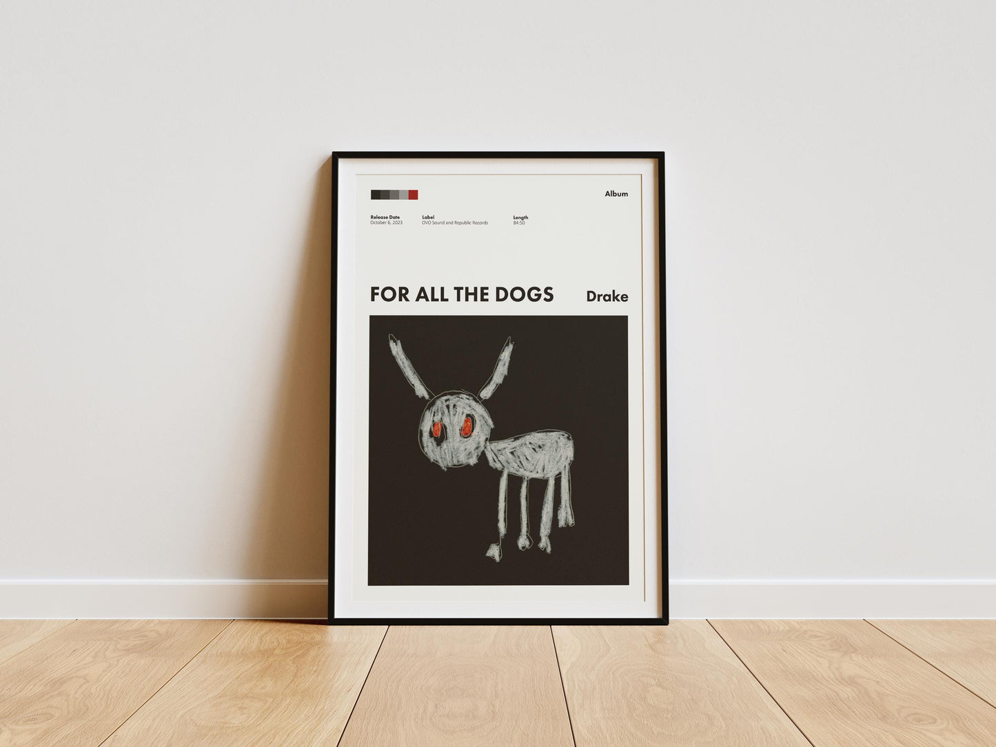 Drake Digital Poster Set - Views Album Cover - Printable Drake Album - Drake Poster Scorpion Print - for All the Dogs Poster - Gift for Him