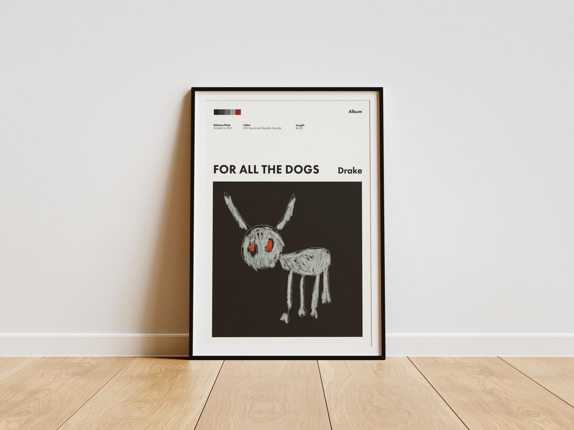 Drake Digital Poster Set - Views Album Cover - Printable Drake Album - Drake Poster Scorpion Print - for All the Dogs Poster - Gift for Him